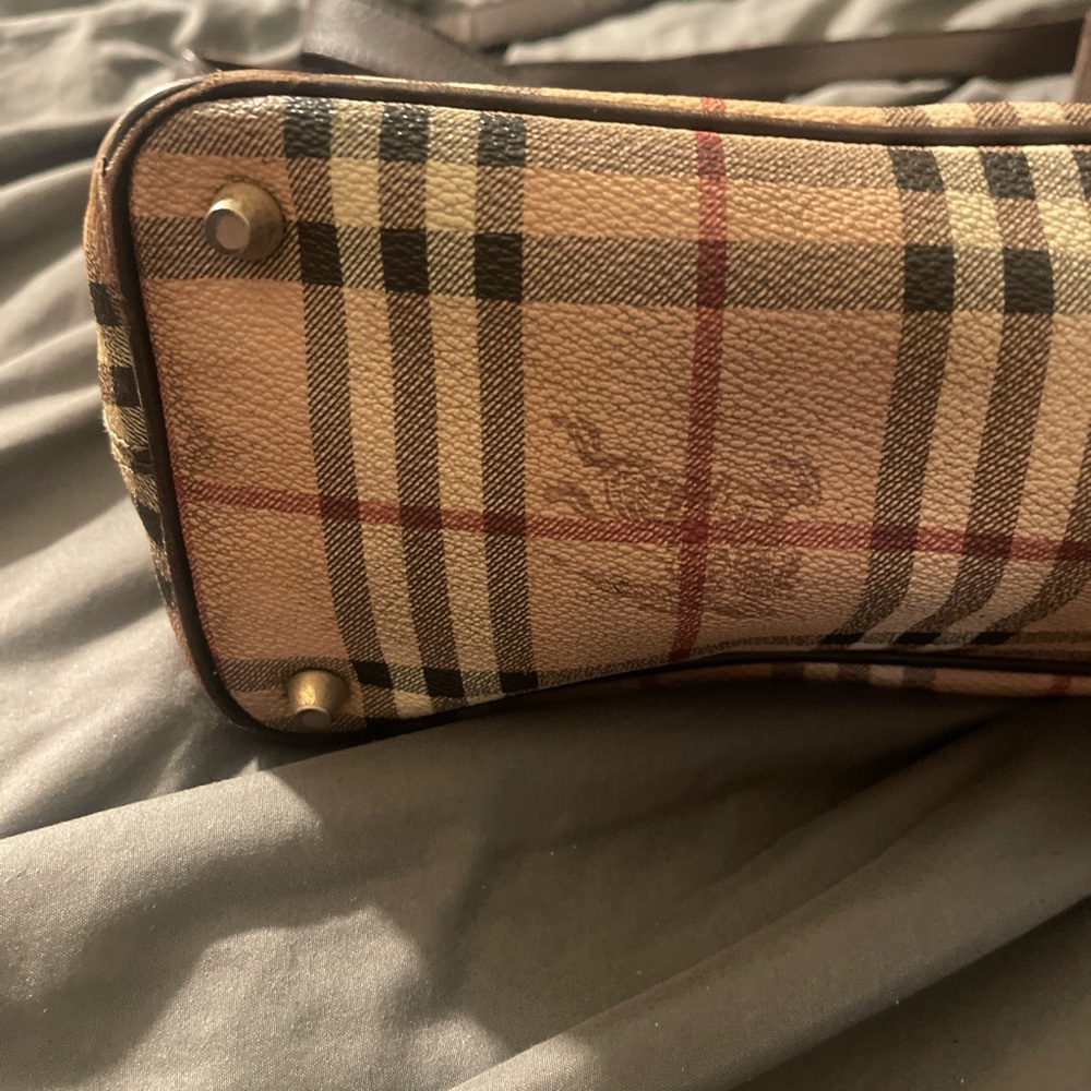 Burberry Nova Check brown tote bag - Picture 3 of 7